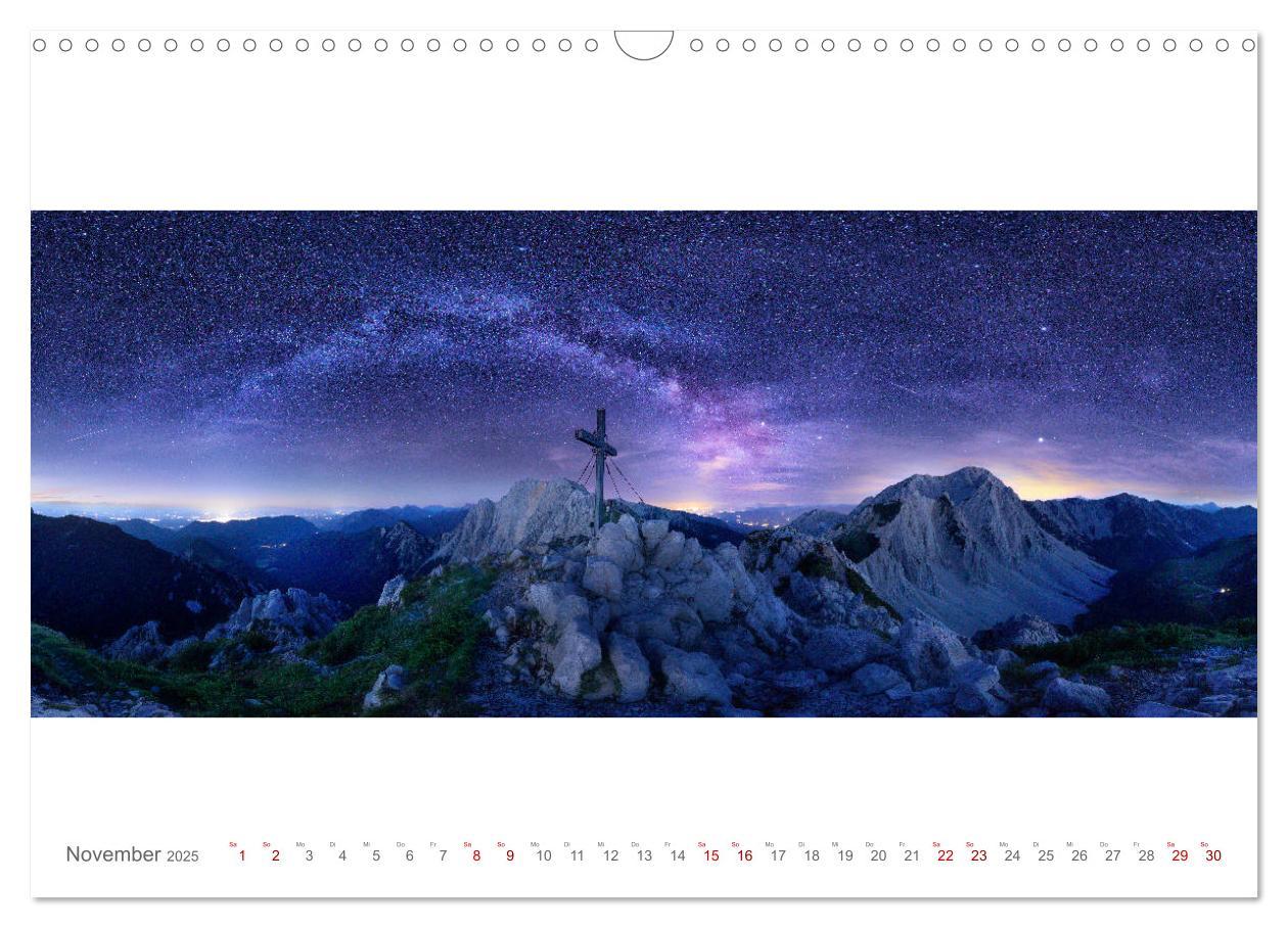 Bild: 9783435337590 | BergBlicke! (Wandkalender 2025 DIN A3 quer), CALVENDO Monatskalender