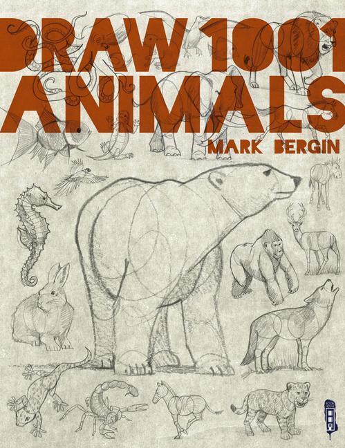 Cover: 9781913337575 | Draw 1,001 Animals | Mark Bergin | Taschenbuch | Draw 1,001 | Englisch