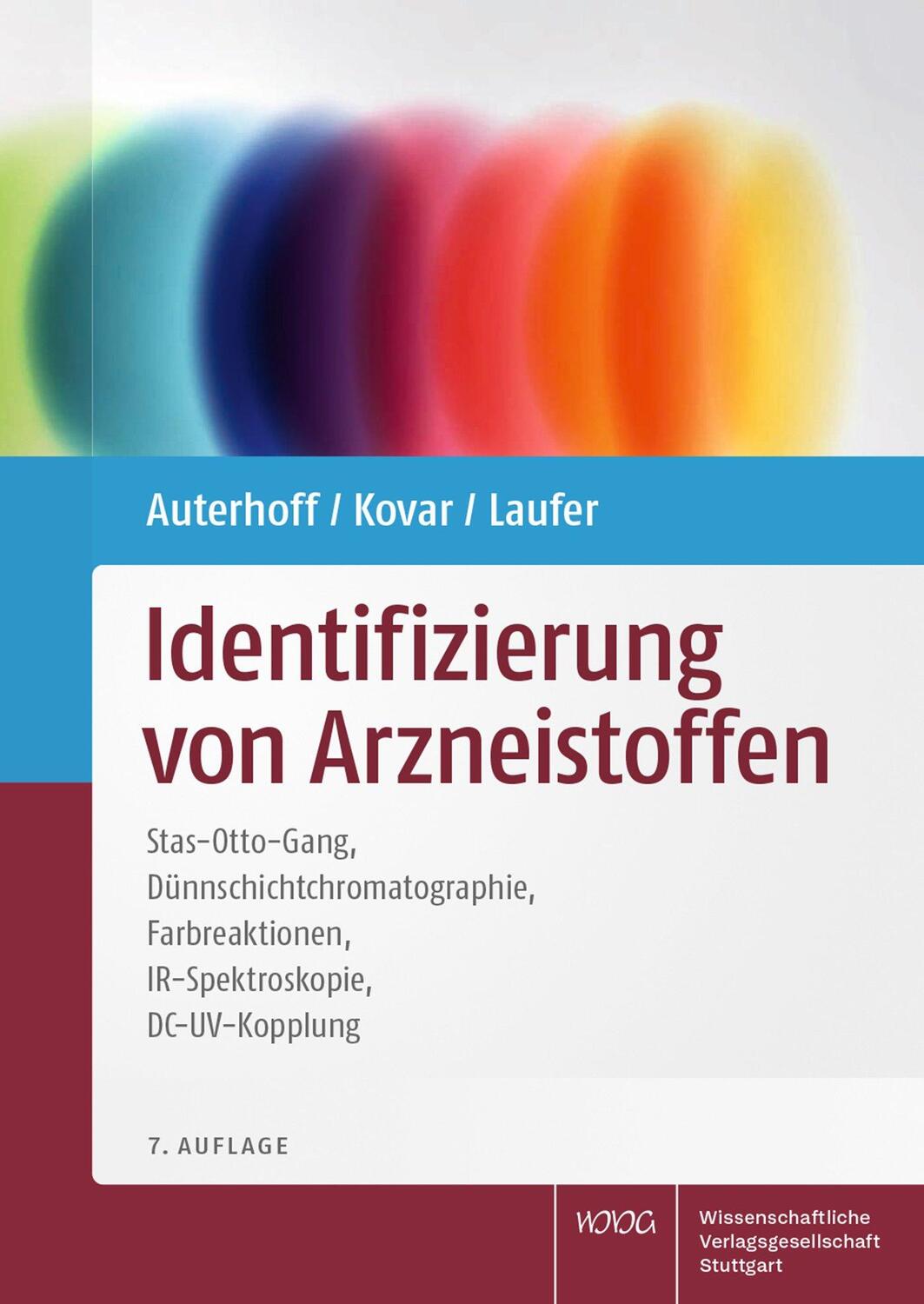 Cover: 9783804731196 | Identifizierung von Arzneistoffen | Harry Auterhoff (u. a.) | Buch | X