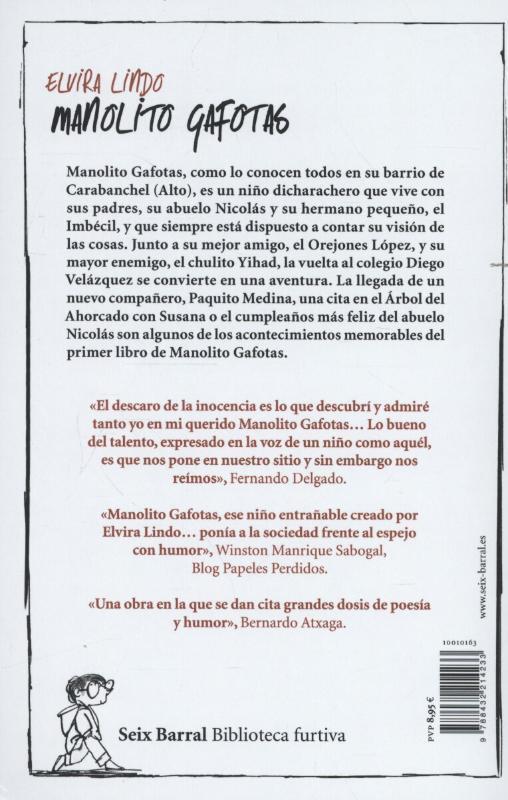 Rückseite: 9788432214233 | Manolito Gafotas | Elvira Lindo | Taschenbuch | Spanisch | 2013