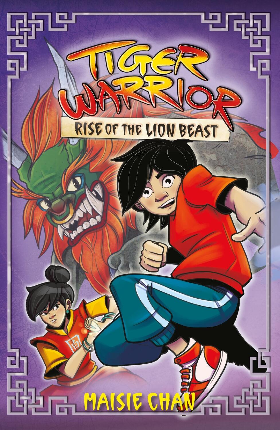 Cover: 9781408364949 | Tiger Warrior: Rise of the Lion Beast | Book 3 | Maisie Chan | Buch