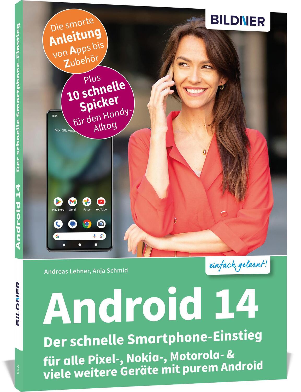 Cover: 9783832806446 | Android 14 - Der schnelle Smartphone-Einstieg - Für Einsteiger ohne...