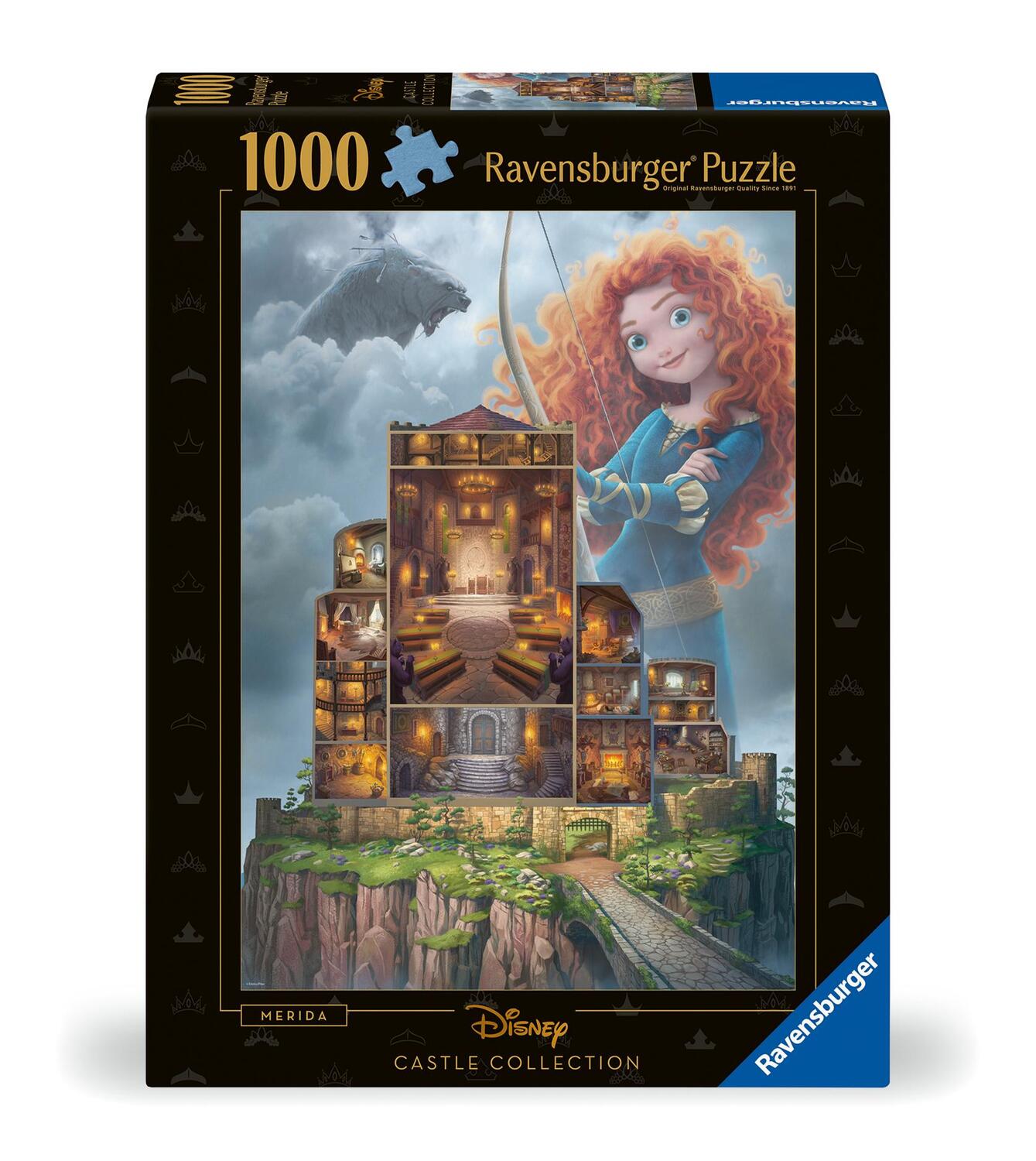 Cover: 4005555002635 | Ravensburger Puzzle 12000263 - Merida - 1000 Teile Disney Castle...