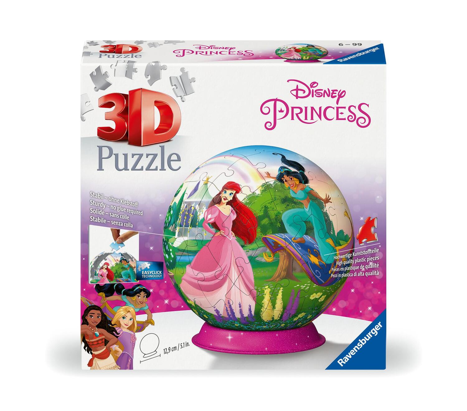 Cover: 4005556115792 | Ravensburger 3D Puzzle 11579 - Puzzle-Ball Disney Princess -...