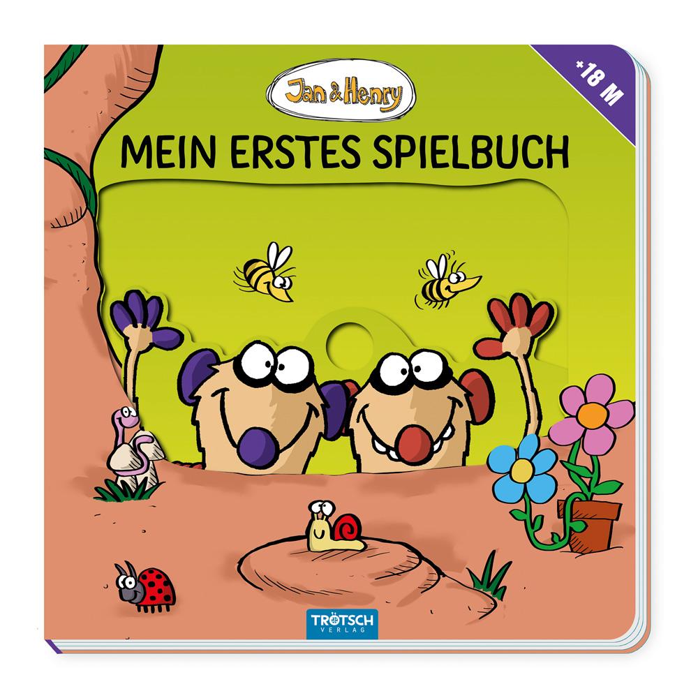 Cover: 9783988020918 | Trötsch Jan und Henry Mein erstes Spielbuch Pappenbuch mit Schiebern