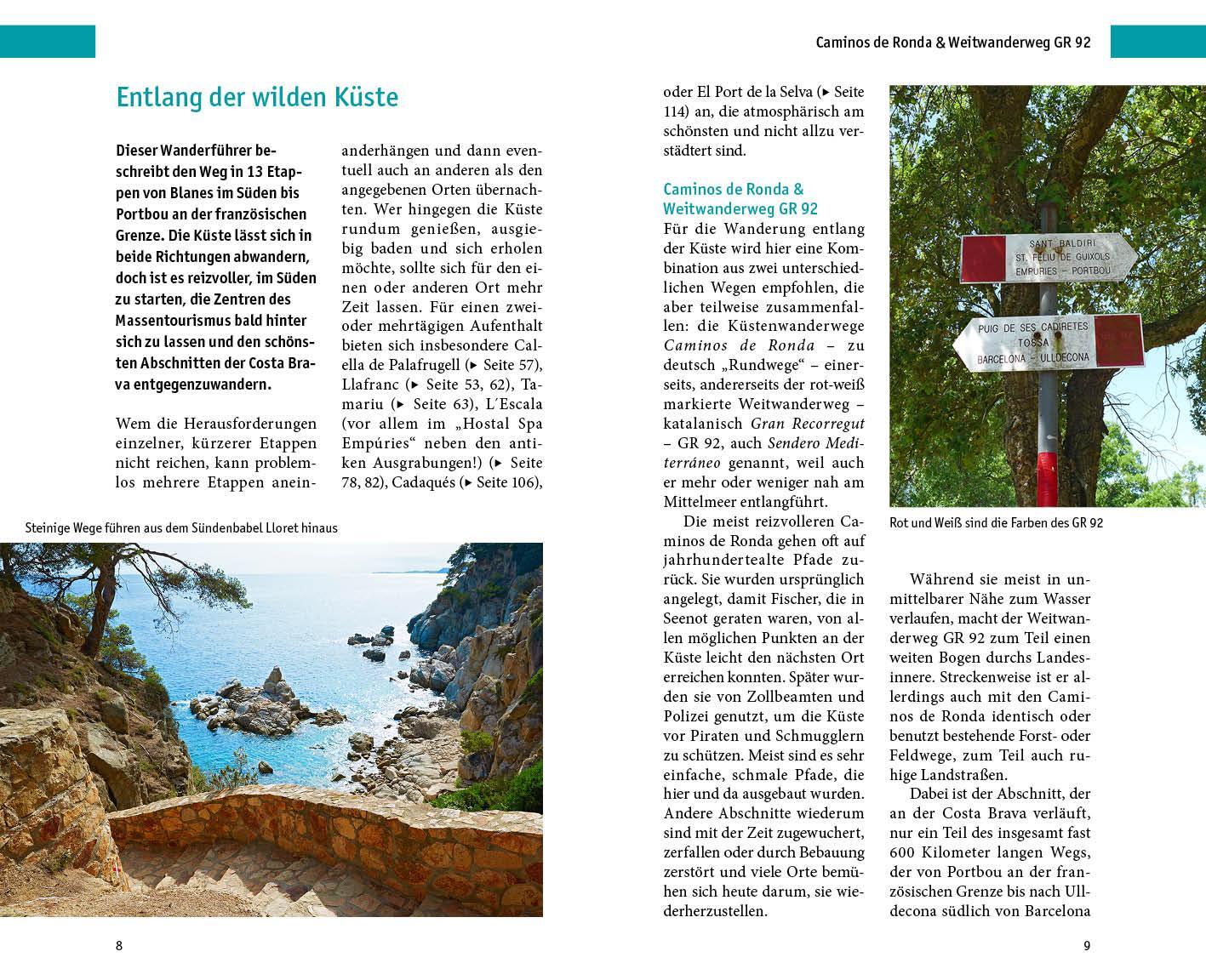 Bild: 9783945983669 | Costa Brava zu Fuß erleben | Ulrike Wiebrecht | Taschenbuch | 168 S.