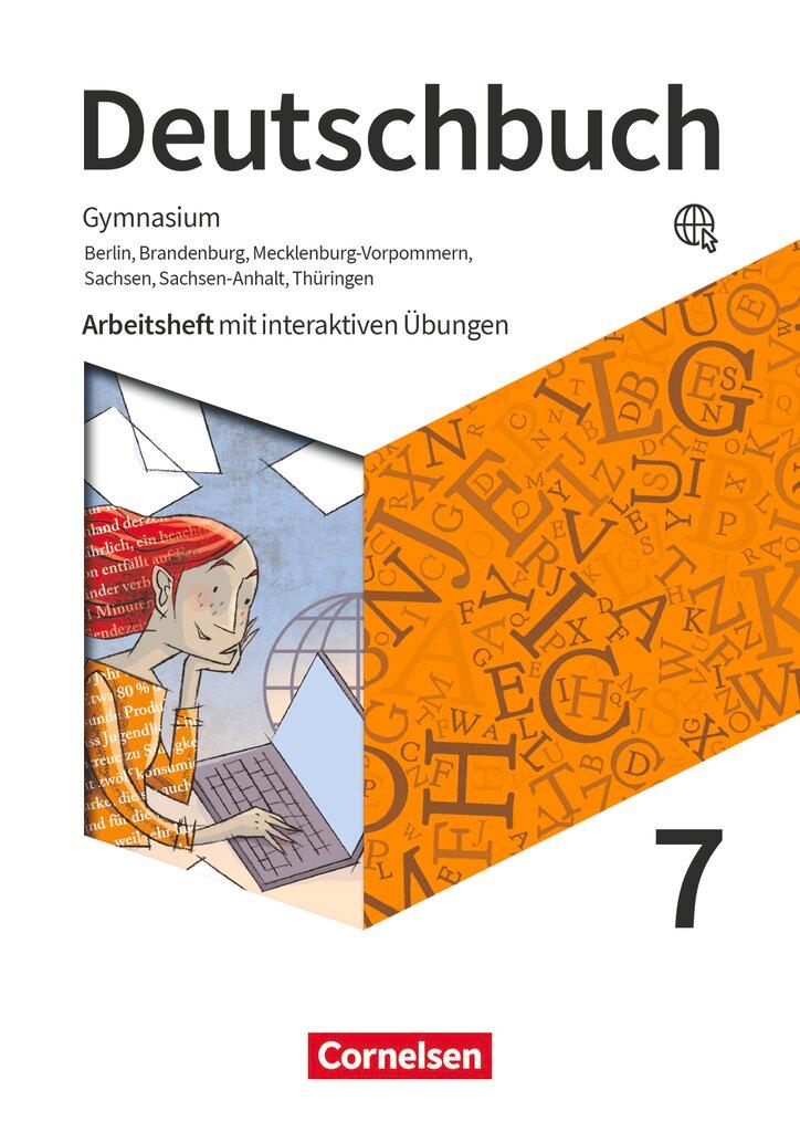 Cover: 9783062001147 | Deutschbuch Gymnasium 7. Schuljahr - Berlin, Brandenburg,...