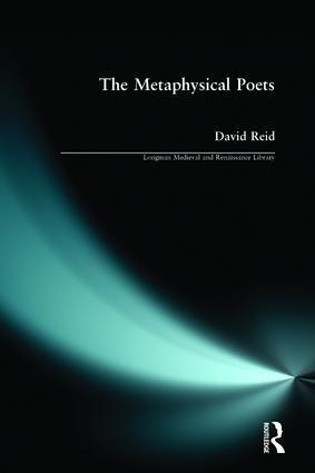 Cover: 9780582298354 | The Metaphysical Poets | David Reid | Taschenbuch | Englisch | 2000