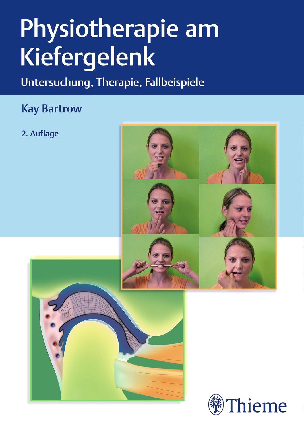 Cover: 9783132420267 | Physiotherapie am Kiefergelenk | Untersuchung, Therapie, Fallbeispiele