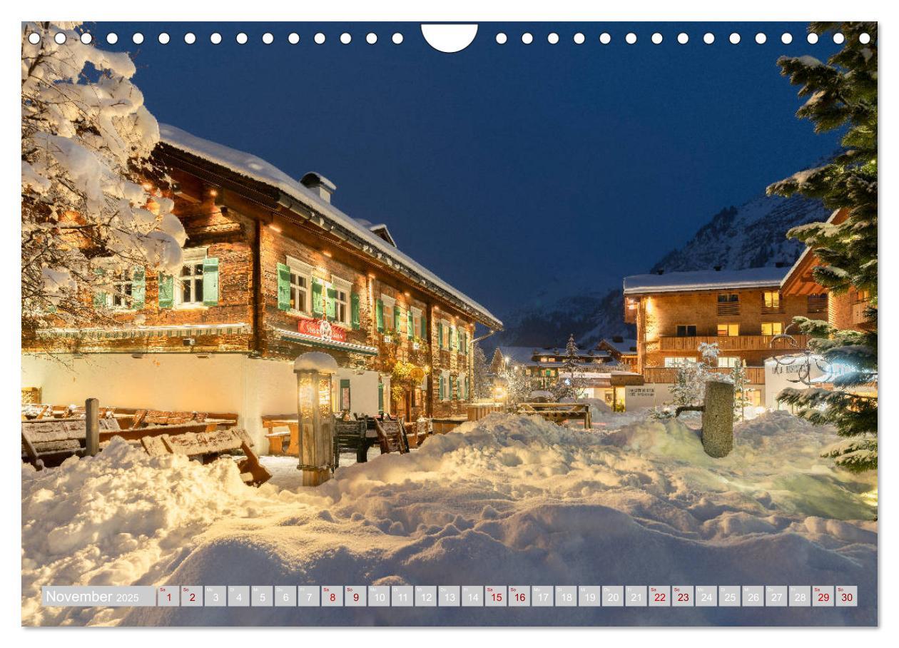 Bild: 9783435233229 | Arlberg - magic of winter (Wandkalender 2025 DIN A4 quer), CALVENDO...