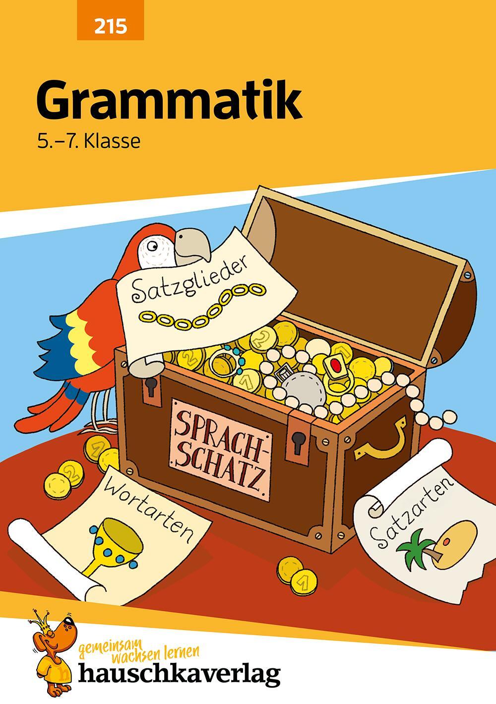 Cover: 9783881002158 | Grammatik 5. - 7. Klasse | Gerhard Widmann | Taschenbuch | Deutsch