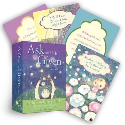 Cover: 9781401910518 | Ask and It Is Given Cards | A 60-Card Deck Plus Dear Friends Card
