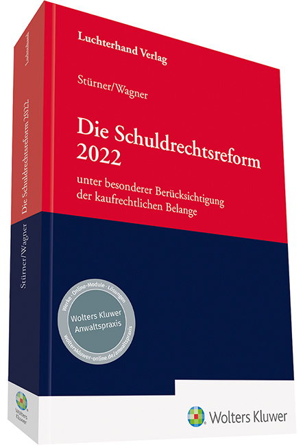 Cover: 9783472097631 | Die Schuldrechtsreform 2022 | Michael Stürner (u. a.) | Buch | XXVII