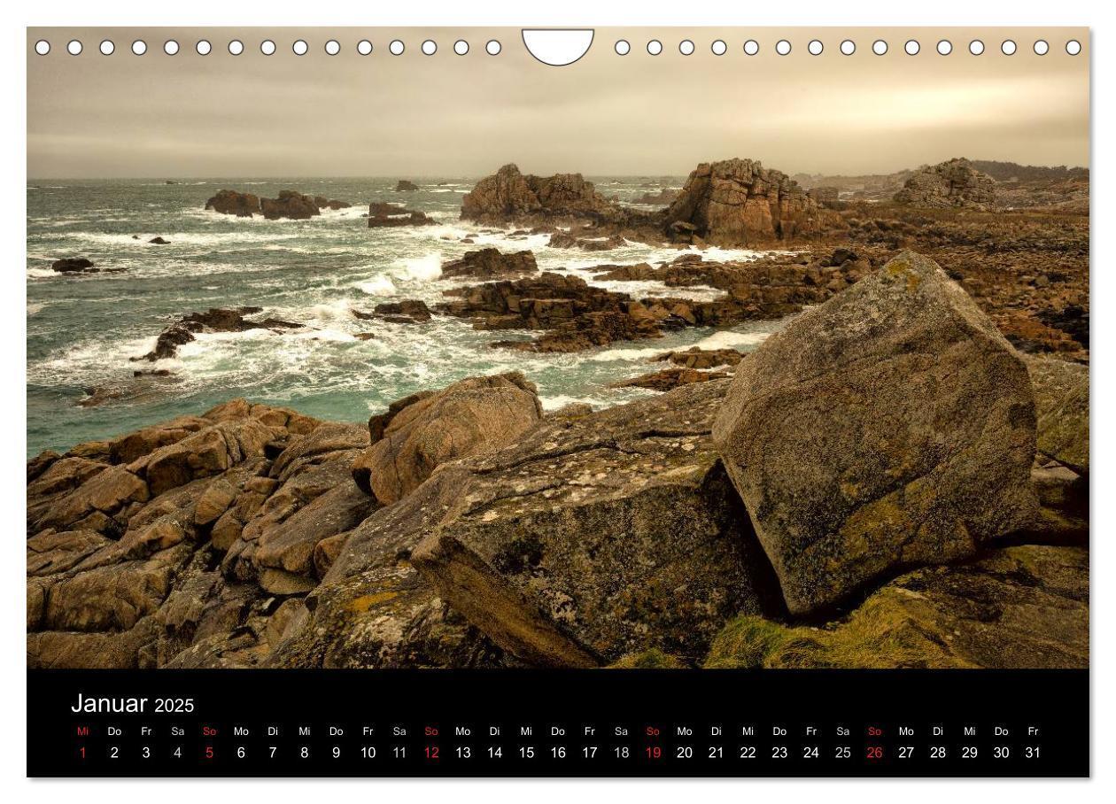 Bild: 9783435540921 | Bretagne entlang der Küste (Wandkalender 2025 DIN A4 quer),...