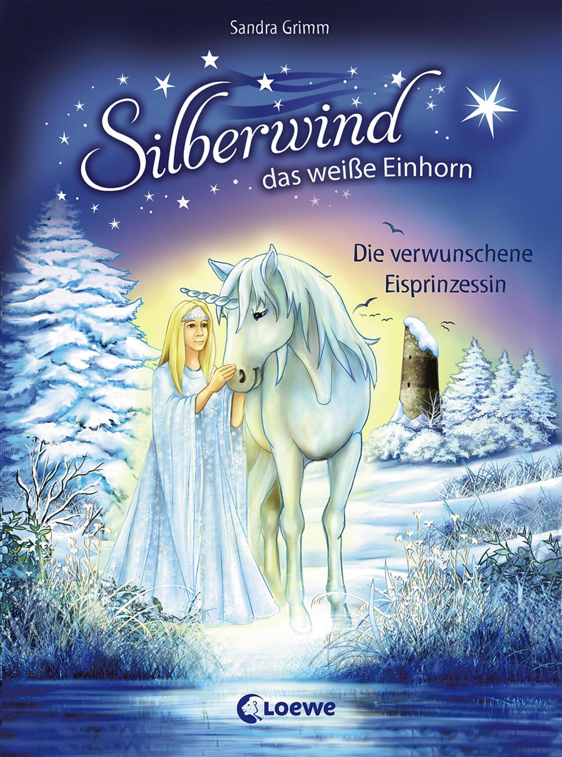 Cover: 9783785588284 | Silberwind, das weiße Einhorn - Die verwunschene Eisprinzessin | Grimm