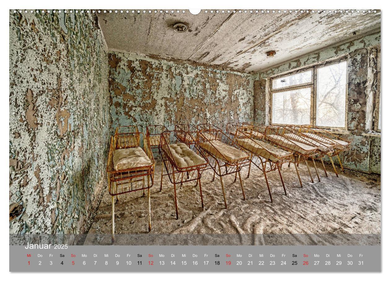 Bild: 9783435168026 | Tschernobyl - In der Sperrzone (Wandkalender 2025 DIN A2 quer),...