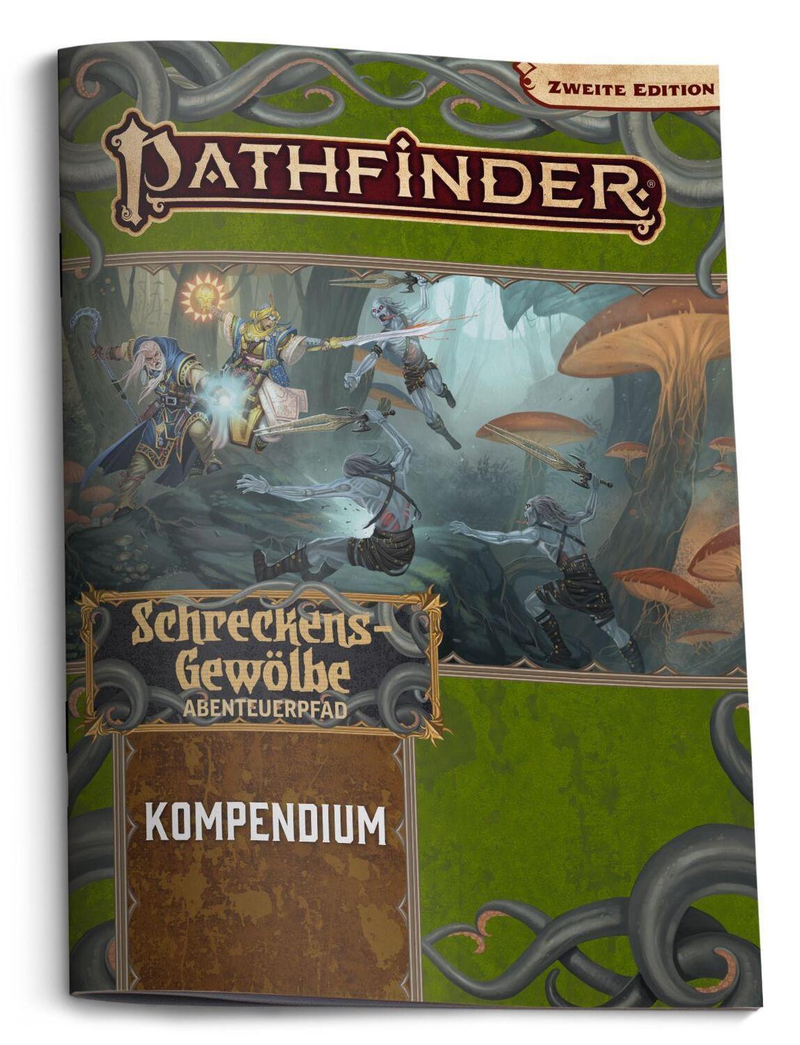 Cover: 9783963317996 | Pathfinder 2 - Das Schreckensgewölbe-Kompendium | Kate Baker (u. a.)