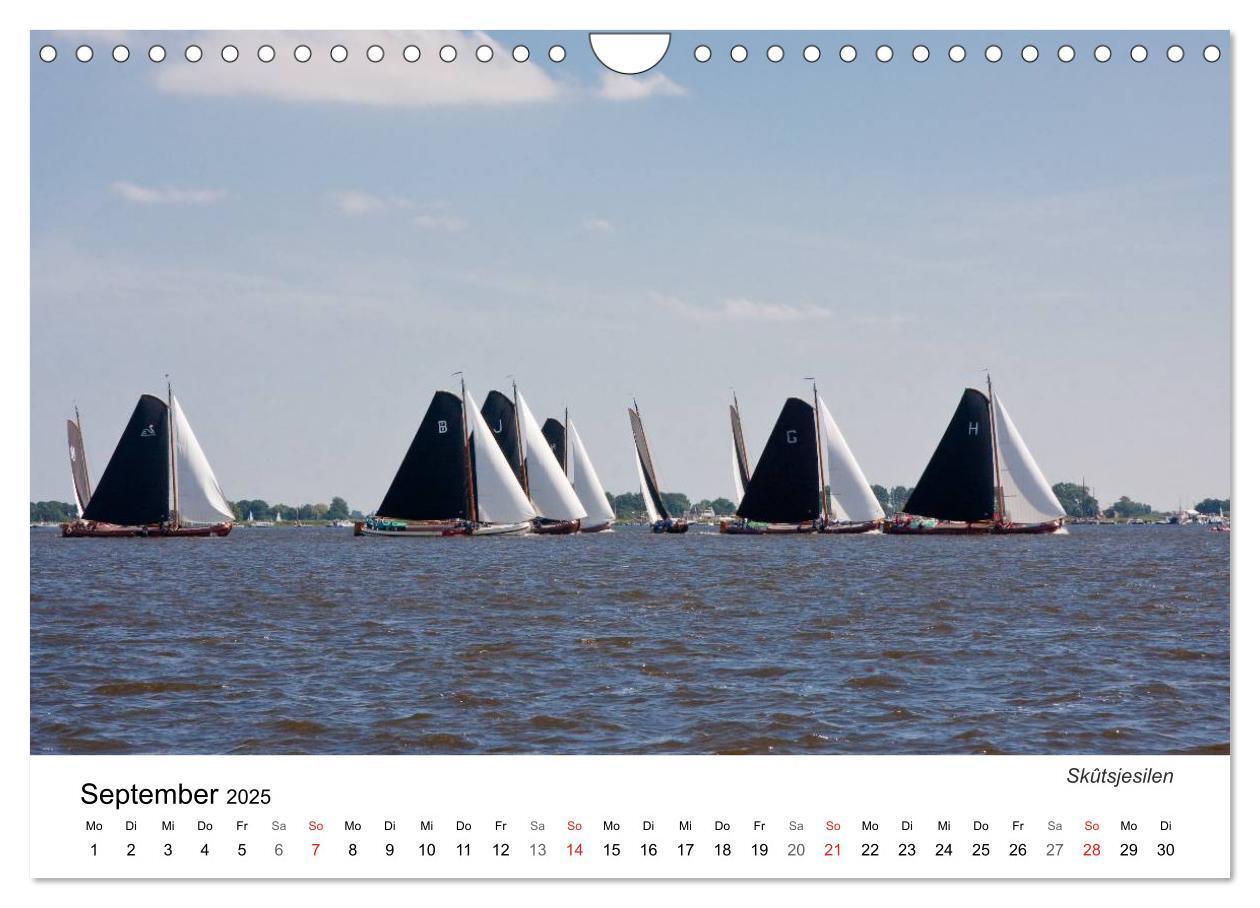 Bild: 9783435504565 | Friesland - Fryslan (Wandkalender 2025 DIN A4 quer), CALVENDO...