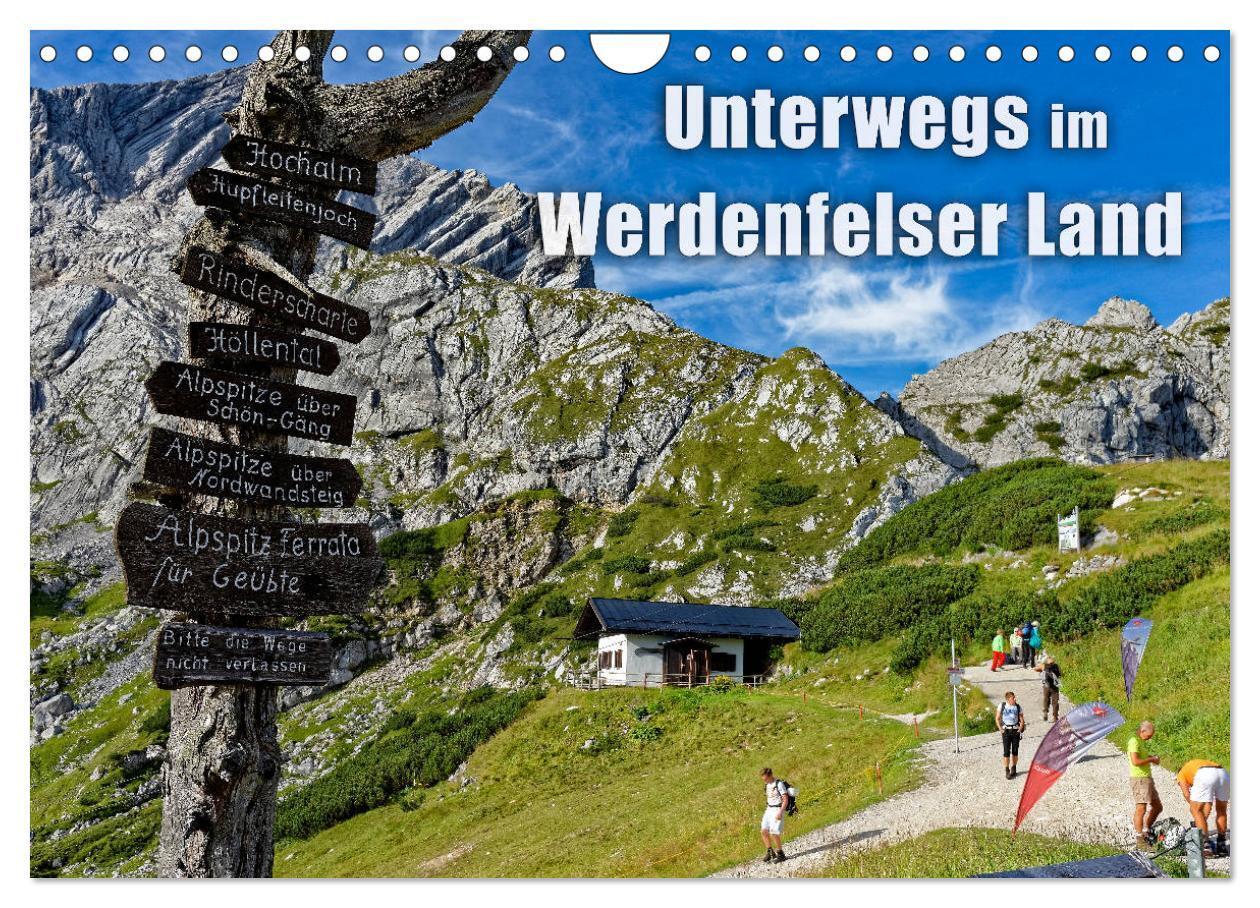 Cover: 9783675862531 | Unterwegs im Werdenfelser Land (Wandkalender 2024 DIN A4 quer),...
