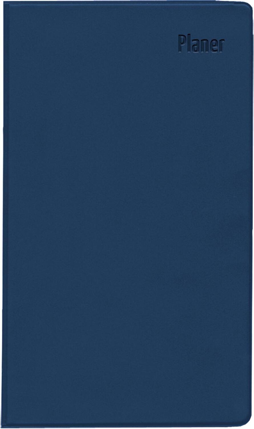 Cover: 4006928026784 | Taschenplaner Leporello PVC blau 2025 - Bürokalender 9,5x16 cm - 1...