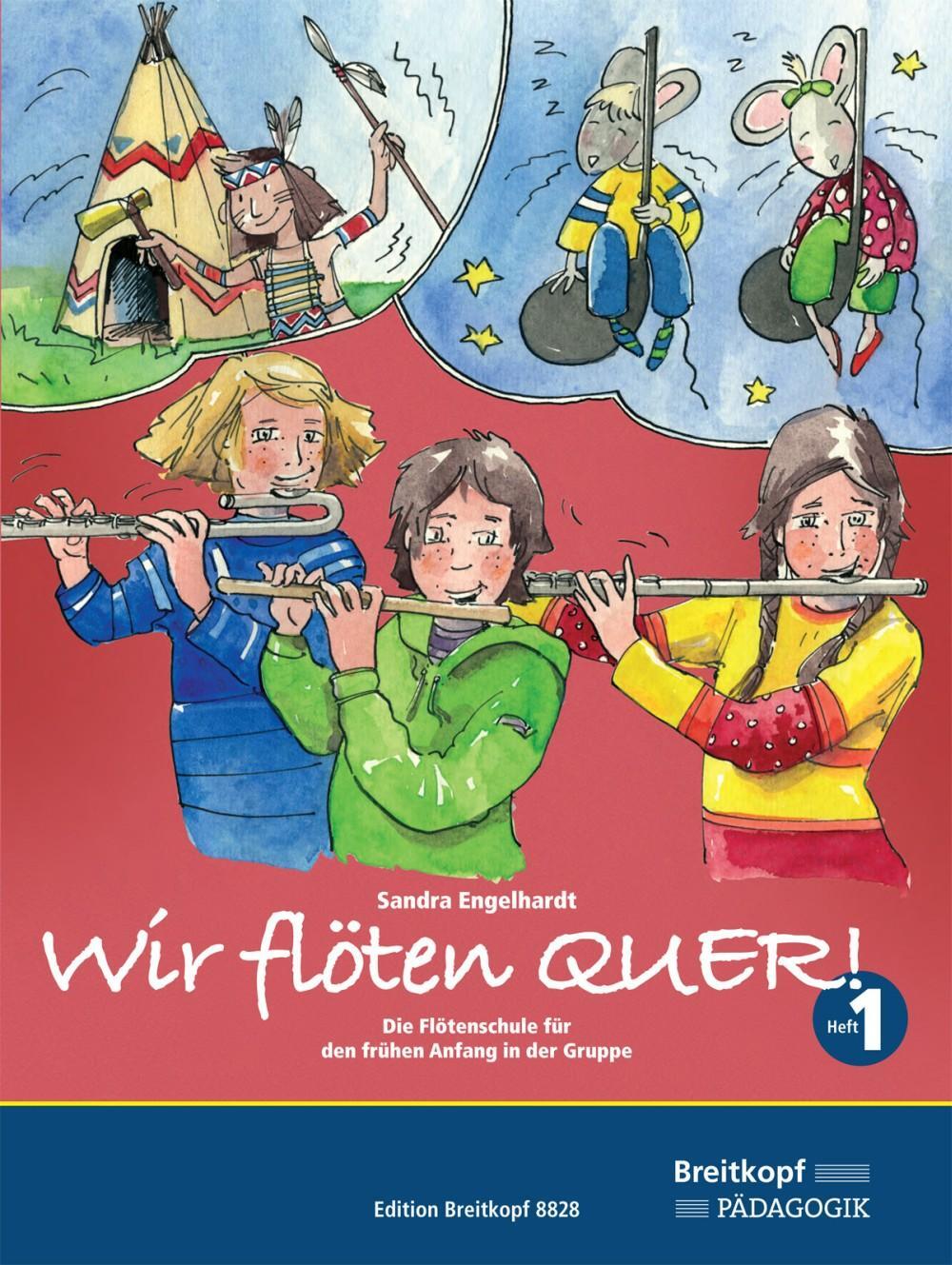 Cover: 9790004183922 | Wir flöten Quer ! Band 1 | Sandra Engelhardt | Broschüre | Deutsch