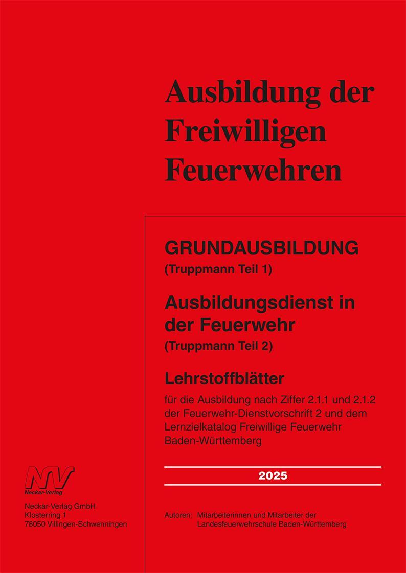 Cover: 9783788389642 | Grundausbildung (Truppmann Teil 1) Ausbildungsdienst in der...