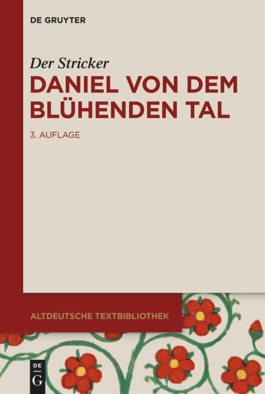 Cover: 9783110343281 | Daniel von dem Blühenden Tal | Der Stricker | Taschenbuch | ISSN