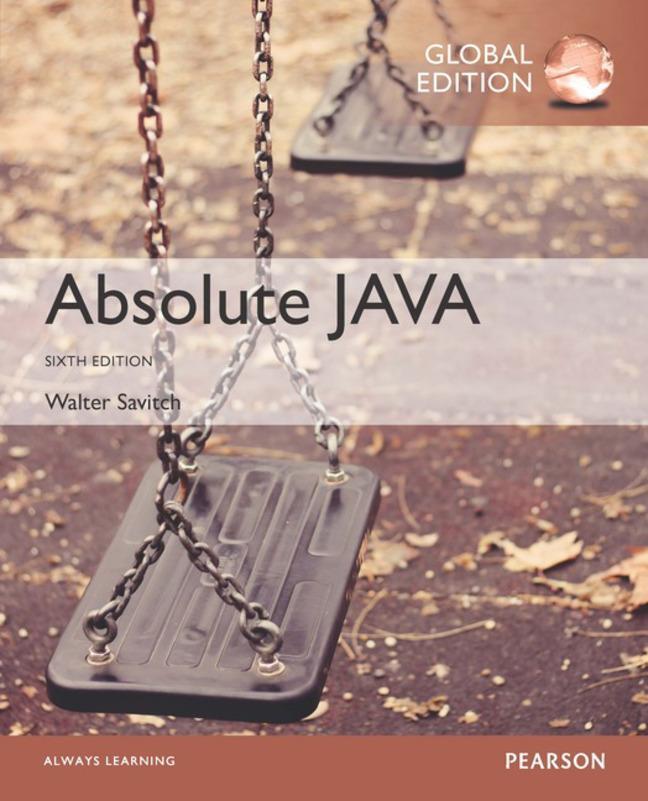 Cover: 9781292109220 | Absolute Java, Global Edition | Walter Savitch | Taschenbuch | 2015