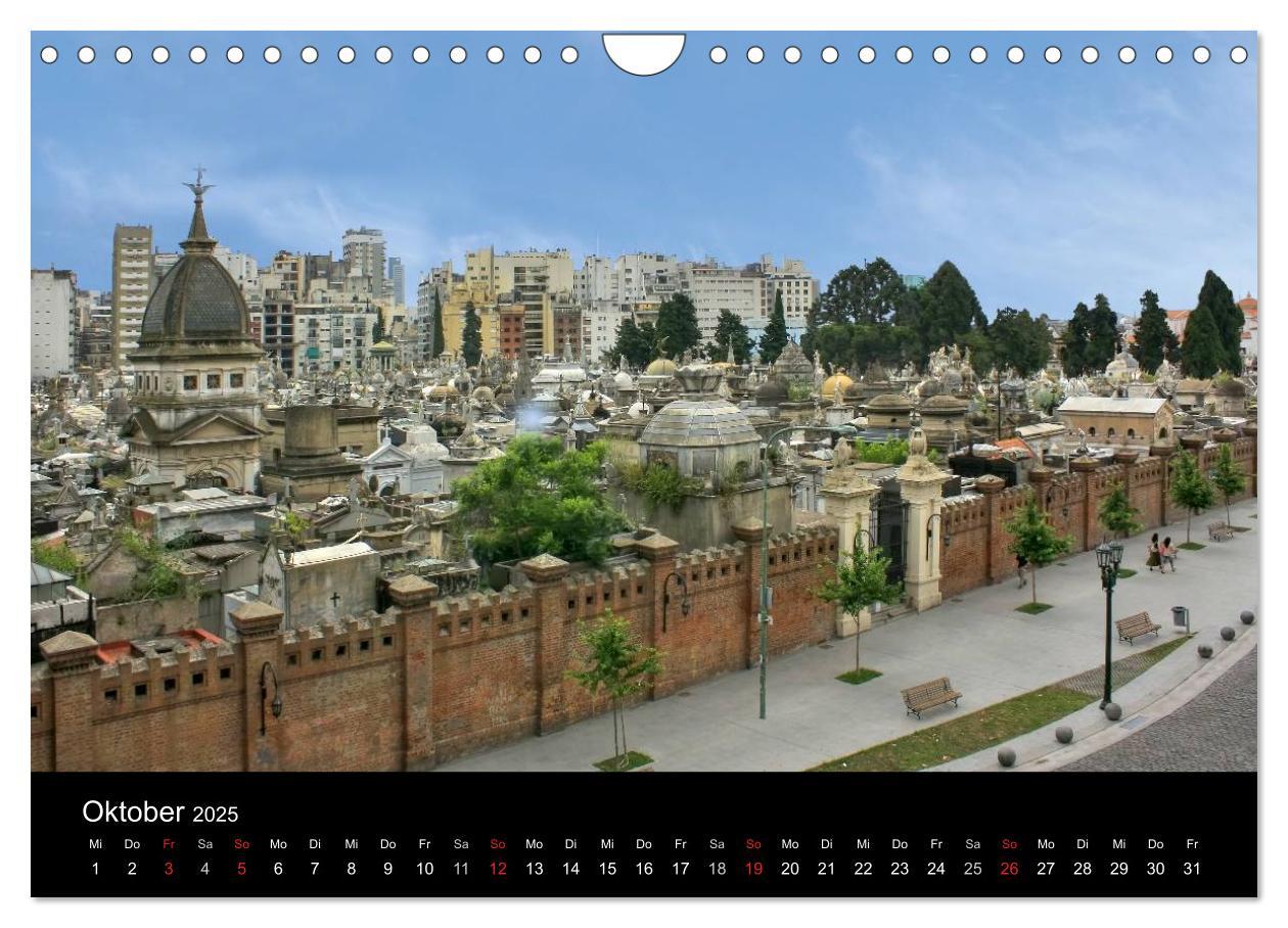 Bild: 9783435644995 | Buenos Aires (Wandkalender 2025 DIN A4 quer), CALVENDO Monatskalender