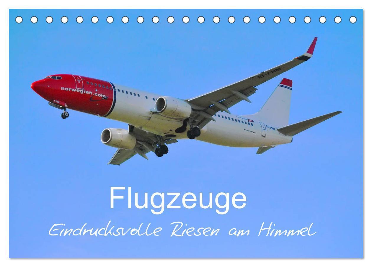 Cover: 9783383152634 | Flugzeuge - Eindrucksvolle Riesen am Himmel (Tischkalender 2024 DIN...