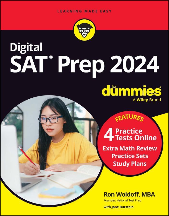 Cover: 9781394183432 | Digital SAT Prep 2024 For Dummies | Ron Woldoff | Taschenbuch | 320 S.
