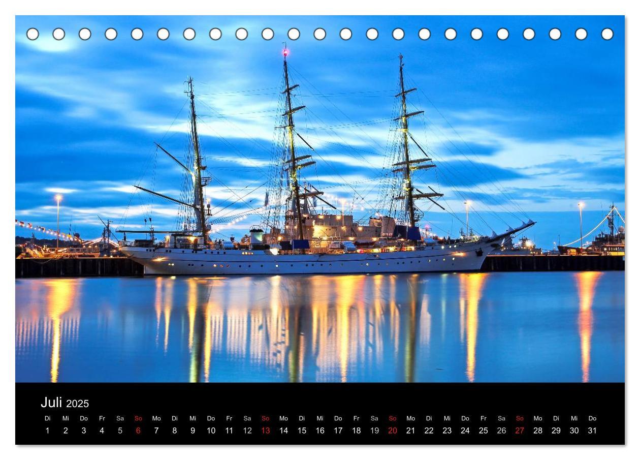 Bild: 9783435492053 | Malerische Kieler Förde (Tischkalender 2025 DIN A5 quer), CALVENDO...