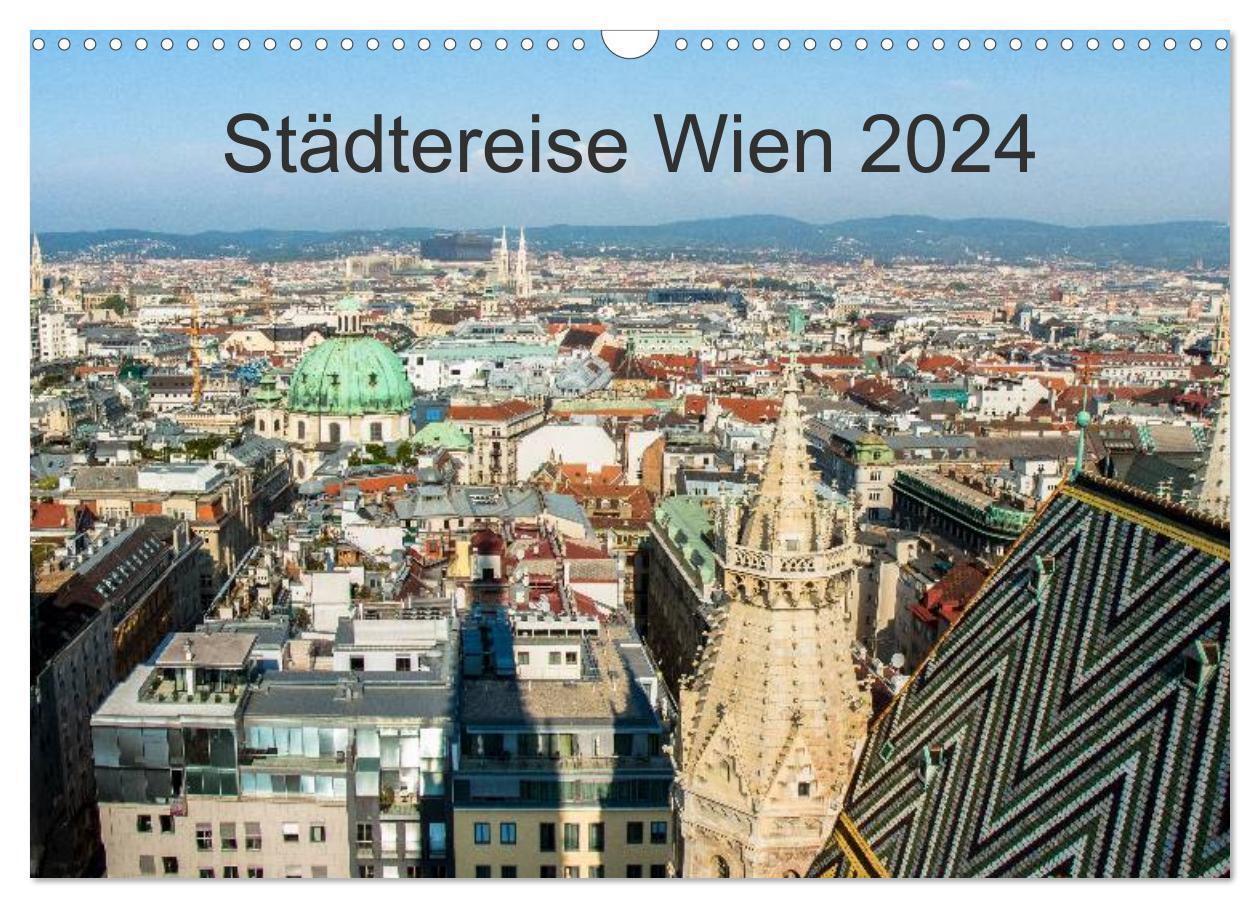 Cover: 9783383425530 | Städtereise Wien (Wandkalender 2024 DIN A3 quer), CALVENDO...