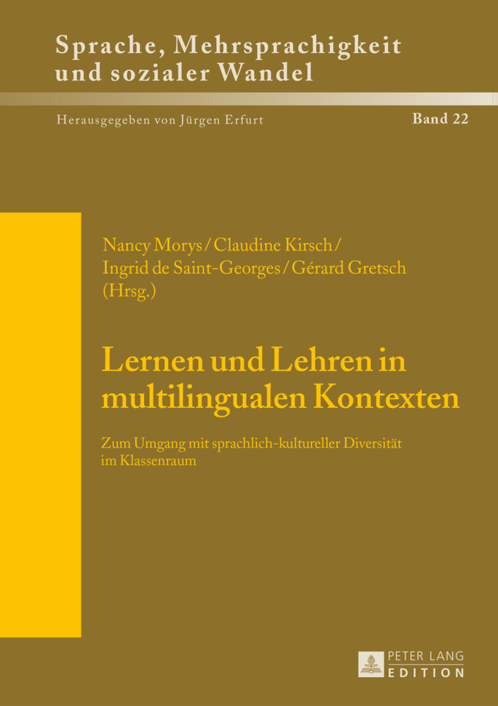 Cover: 9783631653746 | Lernen und Lehren in multilingualen Kontexten | Nancy Morys (u. a.)