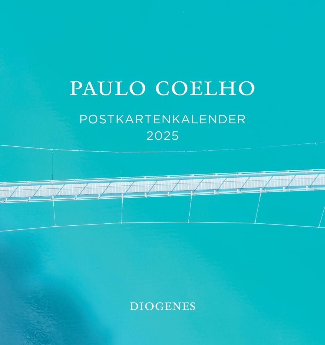 Cover: 9783257511048 | Postkarten-Kalender 2025 | Diogenes Kalender | Paulo Coelho | Kalender