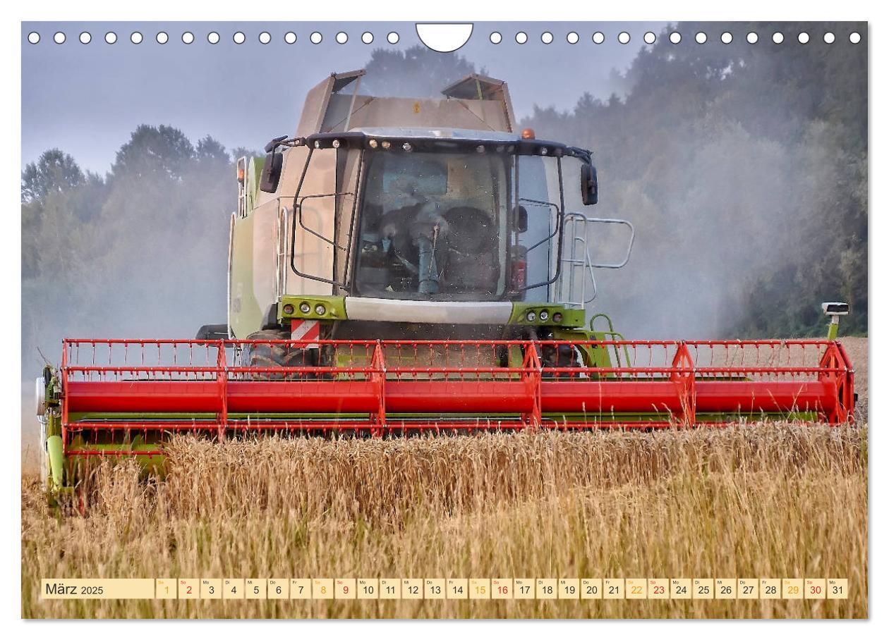 Bild: 9783435292233 | Giganten in der Landwirtschaft - Mähdrescher (Wandkalender 2025 DIN...