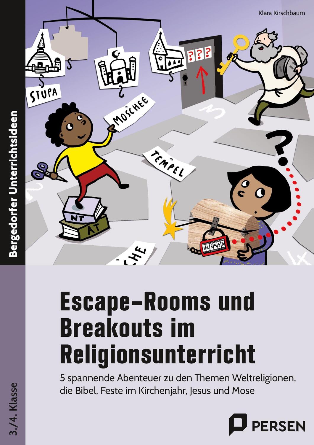Cover: 9783403209393 | Escape-Rooms und Breakouts im Religionsunterricht | Klara Kirschbaum