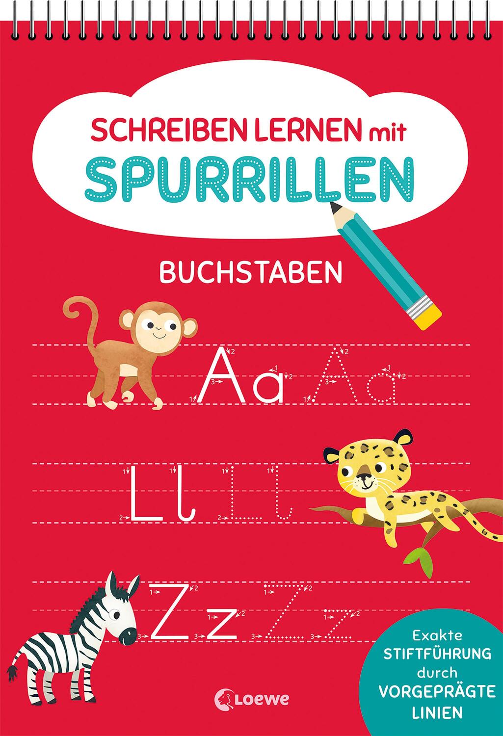 Cover: 9783743215146 | Schreiben lernen mit Spurrillen - Buchstaben | Rätseln | Taschenbuch