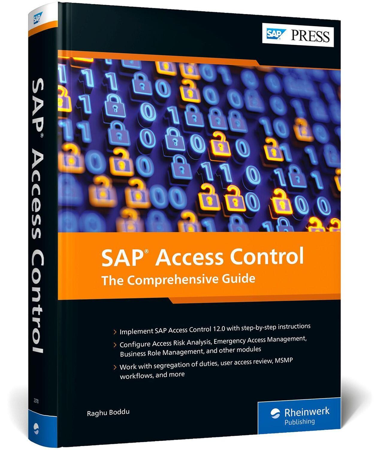 Cover: 9781493223701 | SAP Access Control | The Comprehensive Guide | Raghu Boddu | Buch