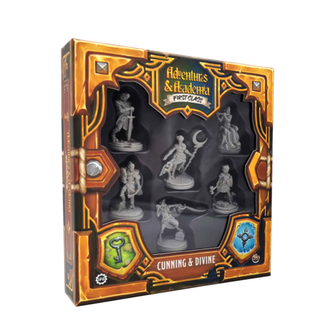 Cover: 5060453696057 | Adventures &amp; Academia: First Class Cunning &amp; Divine Retail Set