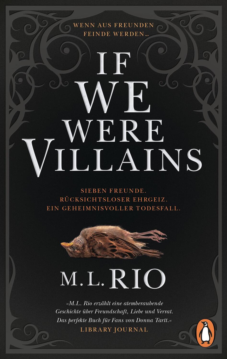 Cover: 9783328110866 | If We Were Villains. Wenn aus Freunden Feinde werden | M. L. Rio