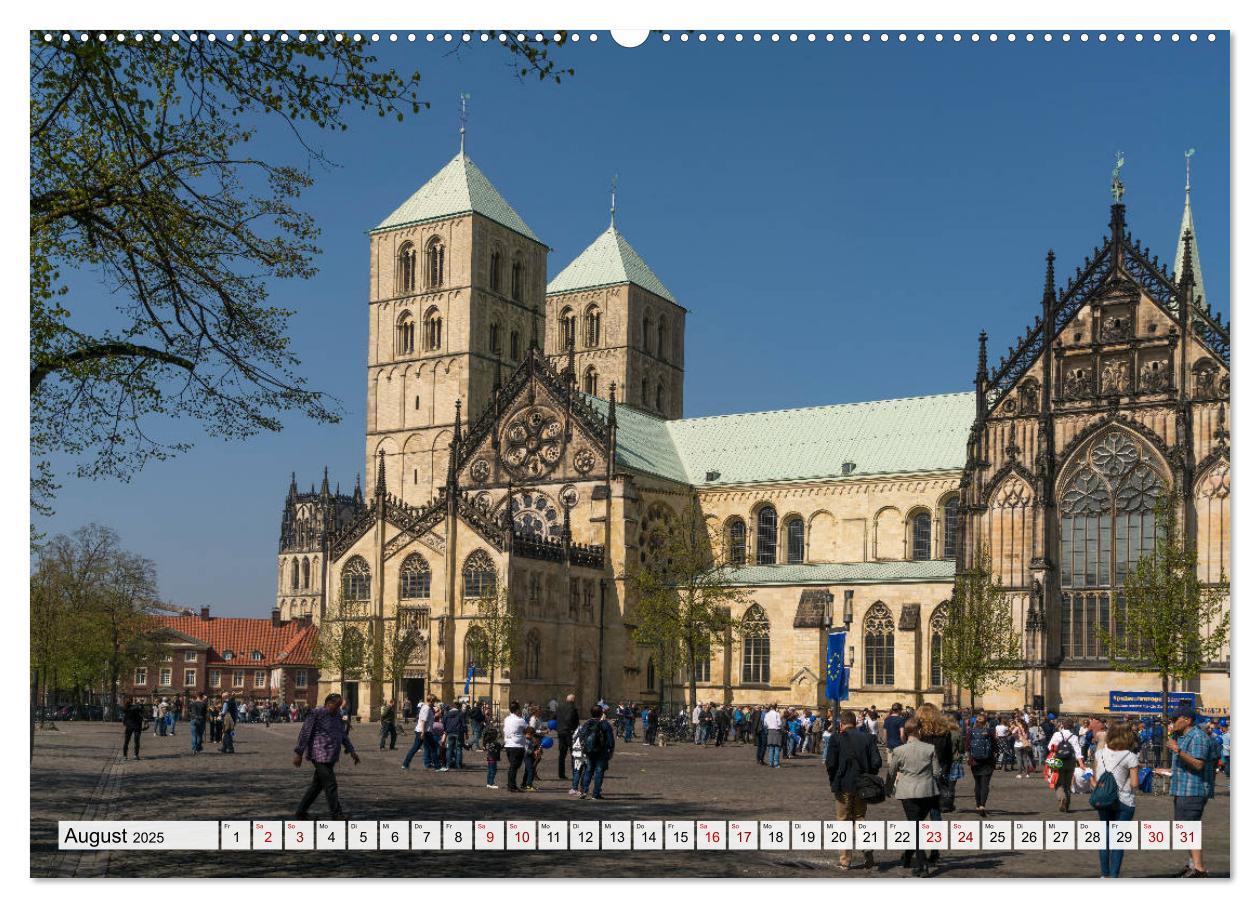 Bild: 9783435255719 | Lebenswertes Münster (hochwertiger Premium Wandkalender 2025 DIN A2...