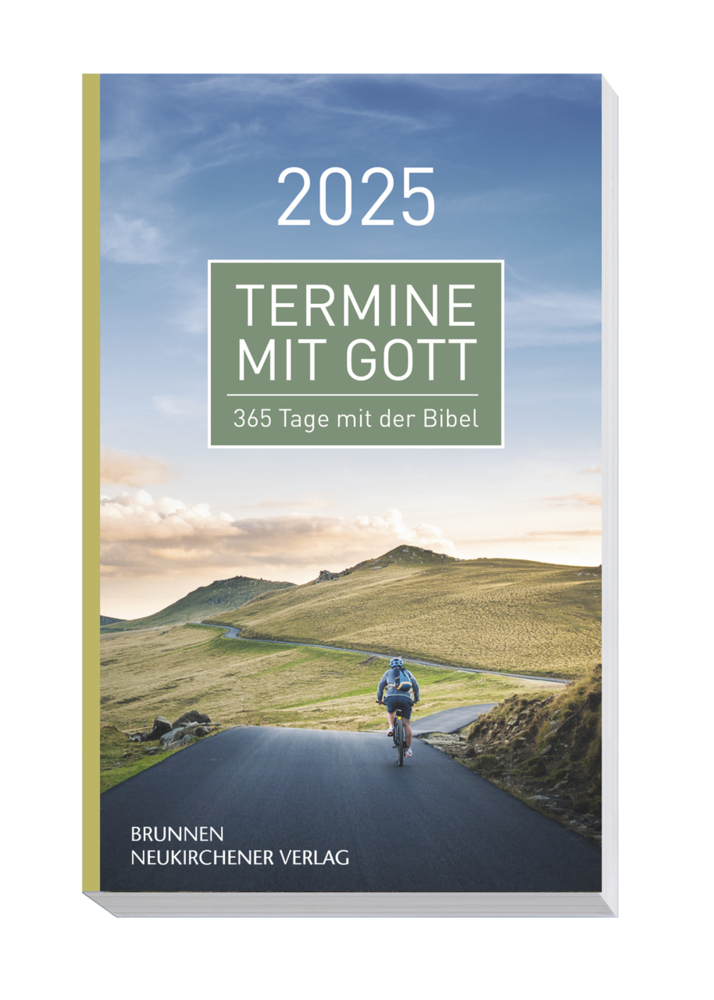 Cover: 9783761569641 | Termine mit Gott 2025 | 365 Tage mit der Bibel | Hansjörg Kopp | Buch