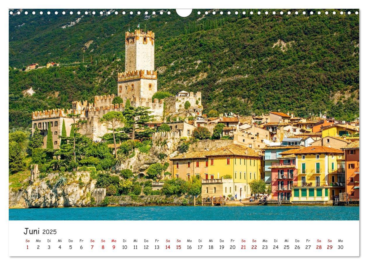 Bild: 9783435013012 | Malcesine am Gardasee (Wandkalender 2025 DIN A3 quer), CALVENDO...