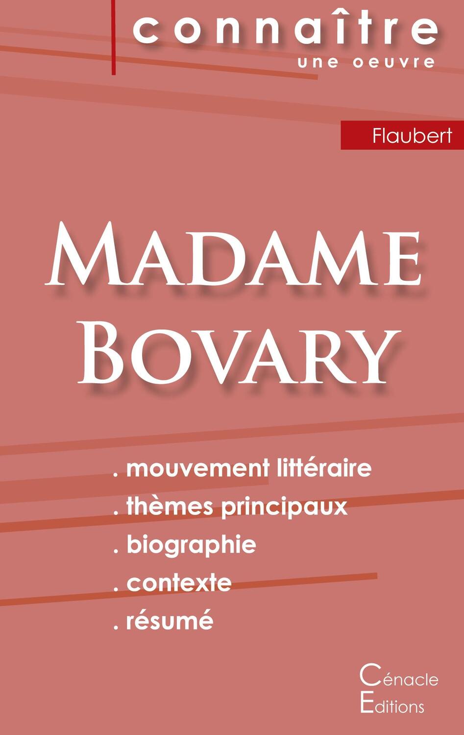 Cover: 9782367889641 | Fiche de lecture Madame Bovary de Gustave Flaubert (Analyse...