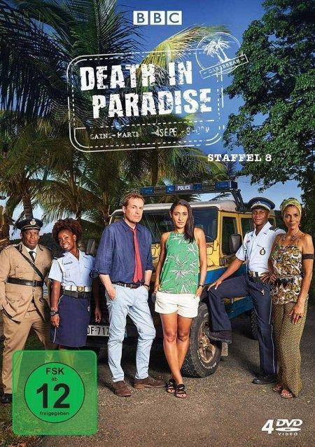 Cover: 4029759144427 | Death in Paradise - Staffel 8 | DVD | 4 DVDs | 2019