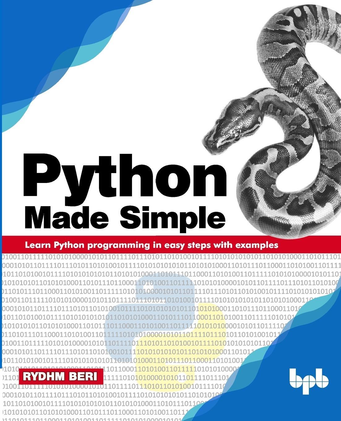 Cover: 9789388511025 | Python Made Simple | Rydhm Beri | Taschenbuch | Paperback | Englisch
