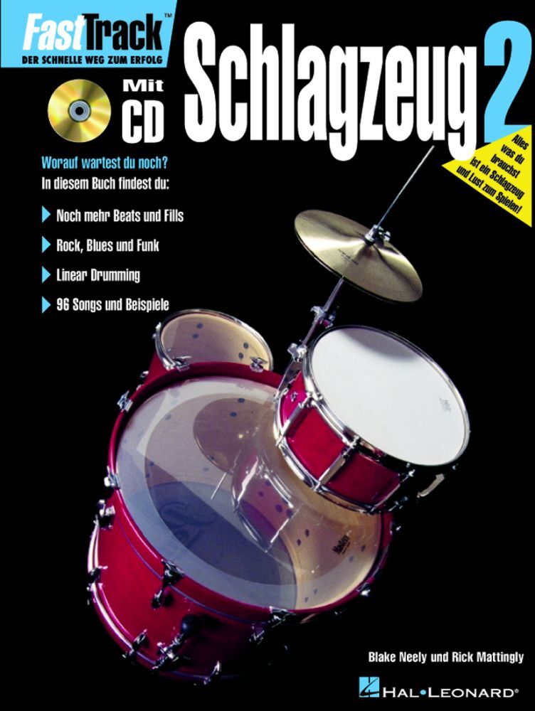 Cover: 9789043103763 | FastTrack - Schlagzeug 2 (D) | Blake Neely | Taschenbuch | Buch + CD
