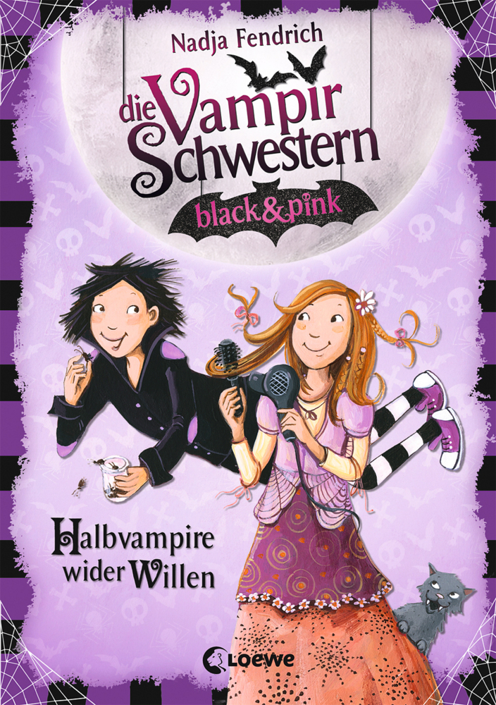 Cover: 9783785588123 | Die Vampirschwestern black &amp; pink (Band 1) - Halbvampire wider Willen