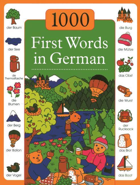 Cover: 9781843229582 | 1000 First Words in German | Andrea Kenkmann | Buch | Gebunden | 2012